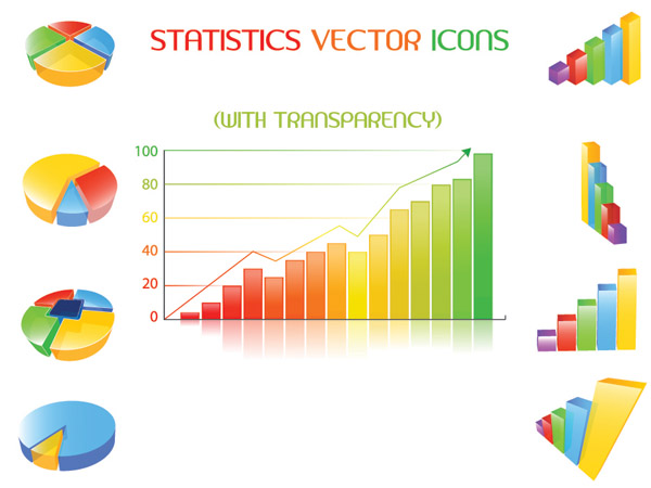 free vector Statistics theme vector